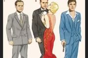 Movie Mobsters Paper Dolls