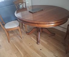 Dining room table and chairs