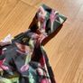 Brazilian Tropical Floral Asymmetric One-Shoulder Bikini Set Image 5