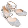 Brand New Women's High Heels Elegant Cross-Strap Pumps Closed Toe - Mid Block Heel Image 3
