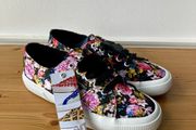 Superga satin trainers, uk 5, new in box