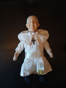 doll of Pope Francis