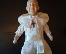 doll of Pope Francis