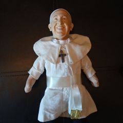 doll of Pope Francis