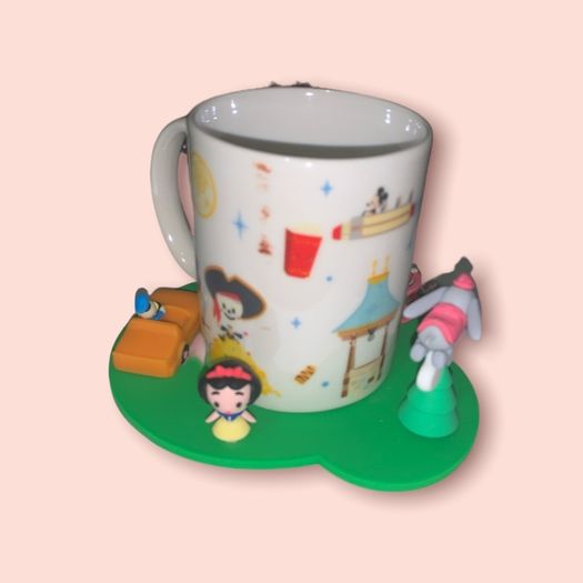 Disney World Mug and Coaster Set by Jerrod Maruyama