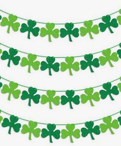 Lovely Shamrock Garland + other amazing decoration