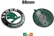 88mm Emblem for Skoda Fabia Octavia Rapid Roomster Superb Yeti Logo