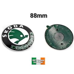 88mm Emblem for Skoda Fabia Octavia Rapid Roomster Superb Yeti Logo