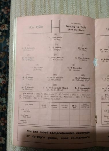 All Ireland   Programmes