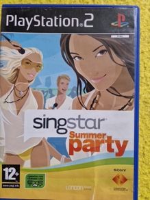 Singstar Summer Party Portuguese version PlayStation2 ps2 games Original