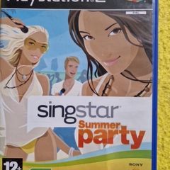 Singstar Summer Party Portuguese version PlayStation2 ps2 games Original