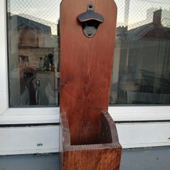 Vintage Wooden Bottle Opener