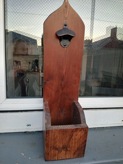 Vintage Wooden Bottle Opener