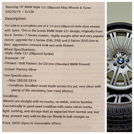 Alloy Wheels &Tyres