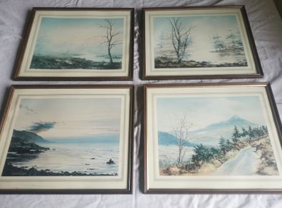 Eileen Meagher Prints Wicklow Scenes. Make an offer for Temple Street.