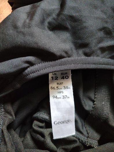 Black Swimsuit  Size 12