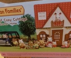 Sylvanian Red Roof Cosy cottage.  (Pr ) 683)