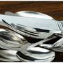 Silver Plated Cutlery Set 36 Pce Set Monogrammed Image 5