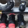 Boxing bag and dip/squat rack Image 3