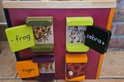 Zany zoo activity cube