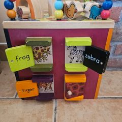 Zany zoo activity cube