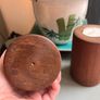Handturned wooden candleholders Image 3