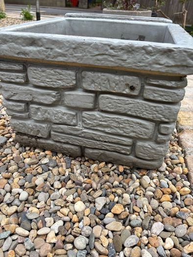 Pair of Sandford Stone Reconstituted Stone Planters