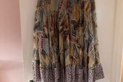 skirt silk DVF