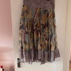 skirt silk DVF