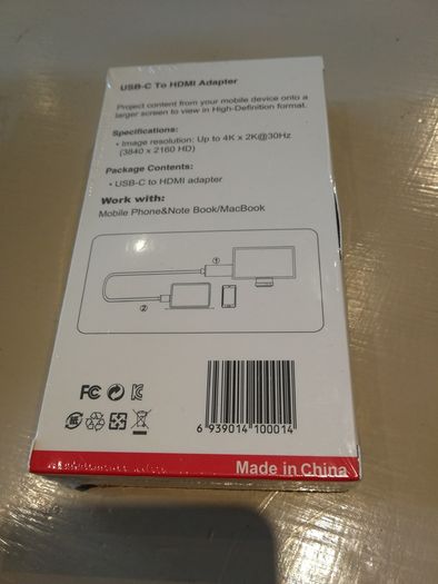 Usb Type C Hdmi 4K 2M