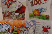 Peek At The Week In The Zoo Storybooks by fiona tiernay
