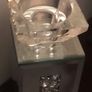 Tealight Candle Holder Diamond Crystal Mirrored Image 8