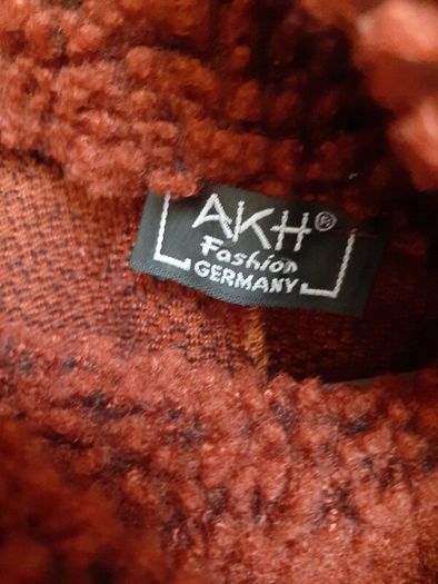 Rust borg fleece tunic BN