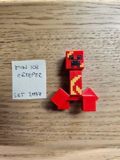 lego min108 creeper, set 21177