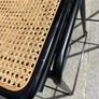 3 Jort Counter stools - wood and rattan Image 2