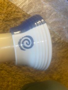 Avoca Blue Candle Holder