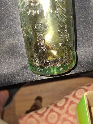 Antique Bottles with Embossed Names, Dublin etc. PRICE IS FOR 1 ONLY.