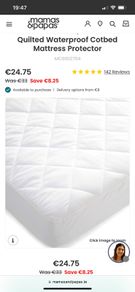 MAMAS AND PAPAS mattress protector cot