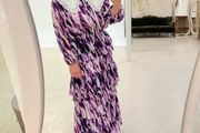 tiered maxi dress