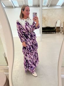tiered maxi dress