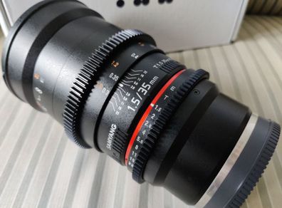 Samyang 35mm T1.5 Sony FE