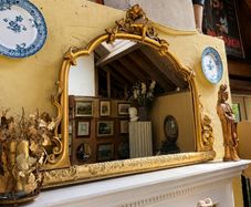 Antique Overmantle