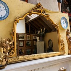 Antique Overmantle