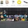 100 Gallon Resin Deck Box, Weather Resistant Outdoor Storage Box, Lockable Indoor Outdoor Storage for Supplies Image 3
