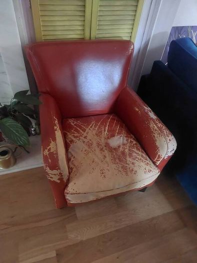 Retro leather chair