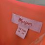 MONSOON coral silk dress Sz 16 Image 3