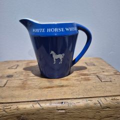 White Horse ceramic advertising whiskey Jug.