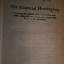 The Essential Hemingway Image 2