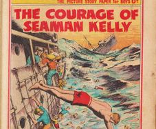 Hornet #377 The Courage Of Seaman Kelly Nov 28th 1970 Dc Thomson Comic