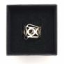 925 Vintage Sculptural Sterling Silver Ring Image 10